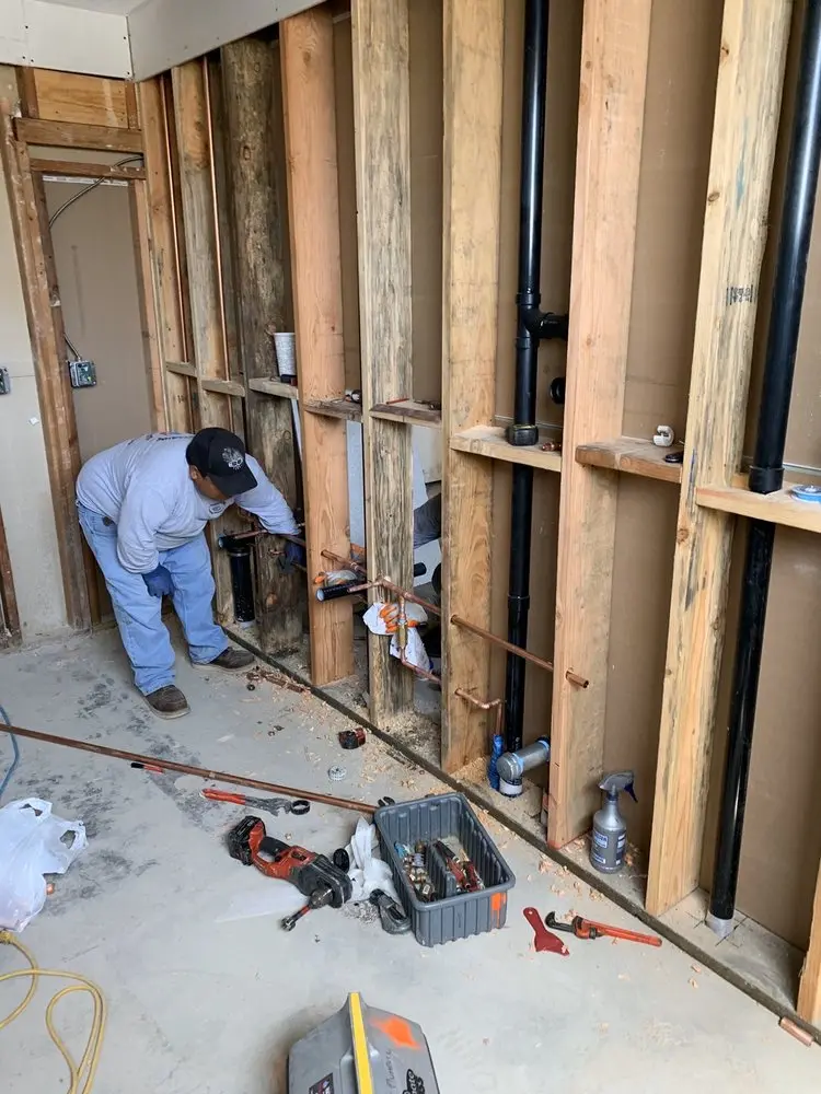 Commercial rough-in plumbing for Gas Line Repair in Forest Cove